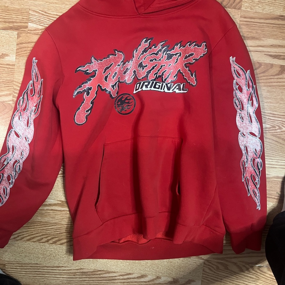 Red Rockstar Original Hoodie